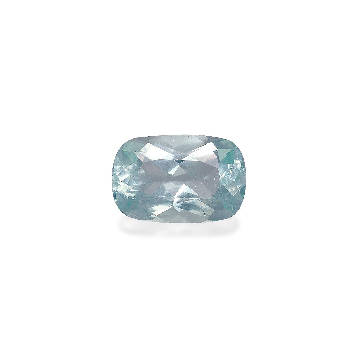 sky blue aquamarine, 2.23ct cushion cut — main view