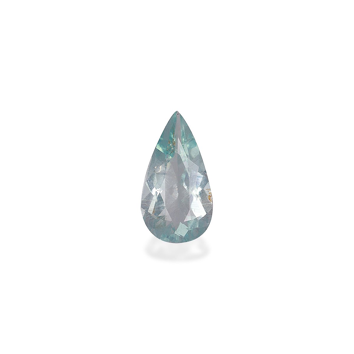 sky blue aquamarine, 1.92ct pear cut — main view