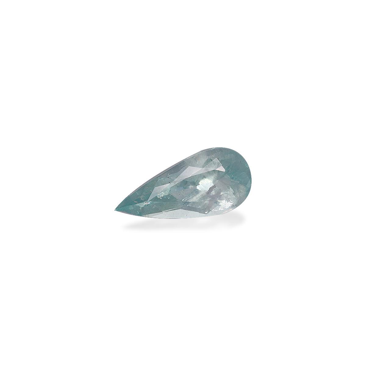 sky blue aquamarine, 2.86ct pear cut — view 3