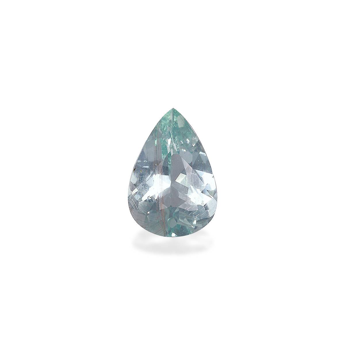 sky blue aquamarine, 1.53ct pear cut — main view