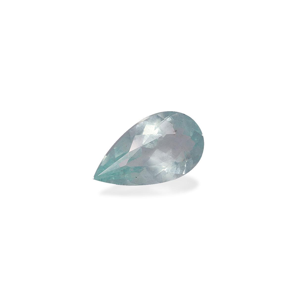 sky blue aquamarine, 2.24ct pear cut — view 3
