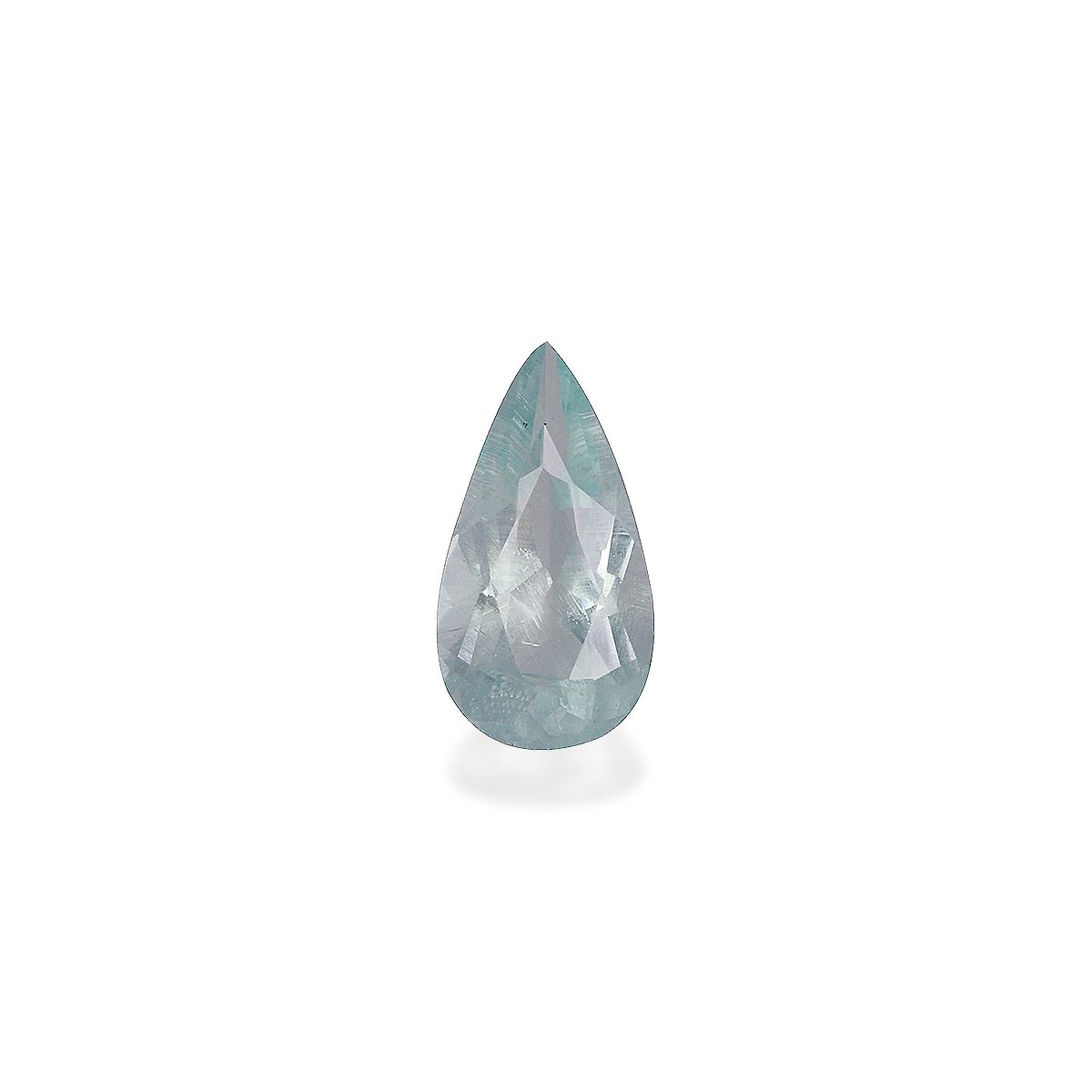 sky blue aquamarine, 1.92ct pear cut — main view