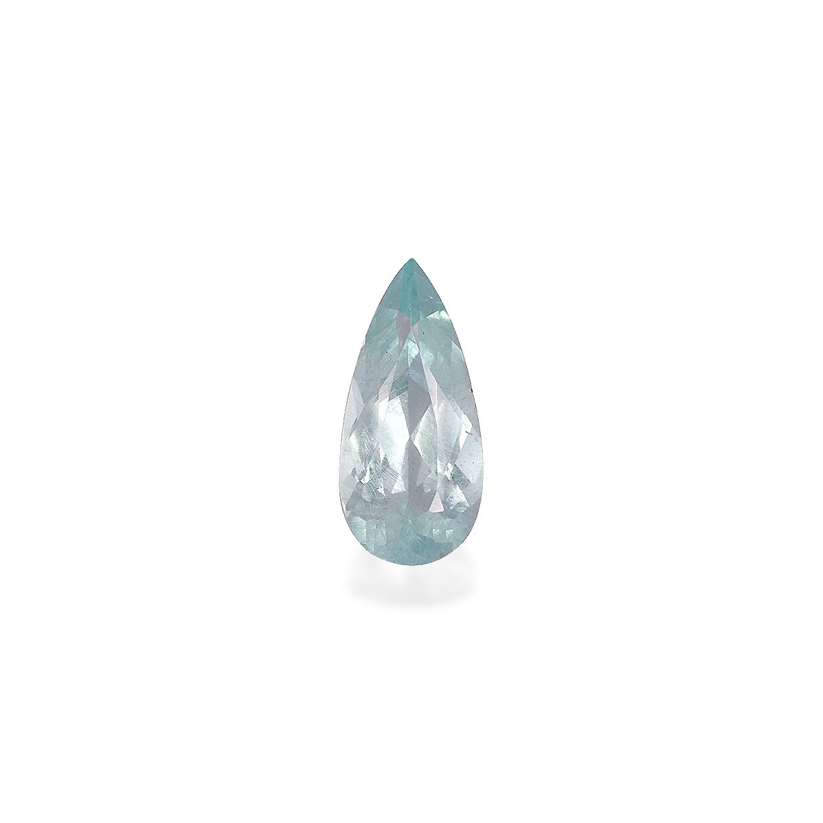 sky blue aquamarine, 2.87ct pear cut — main view