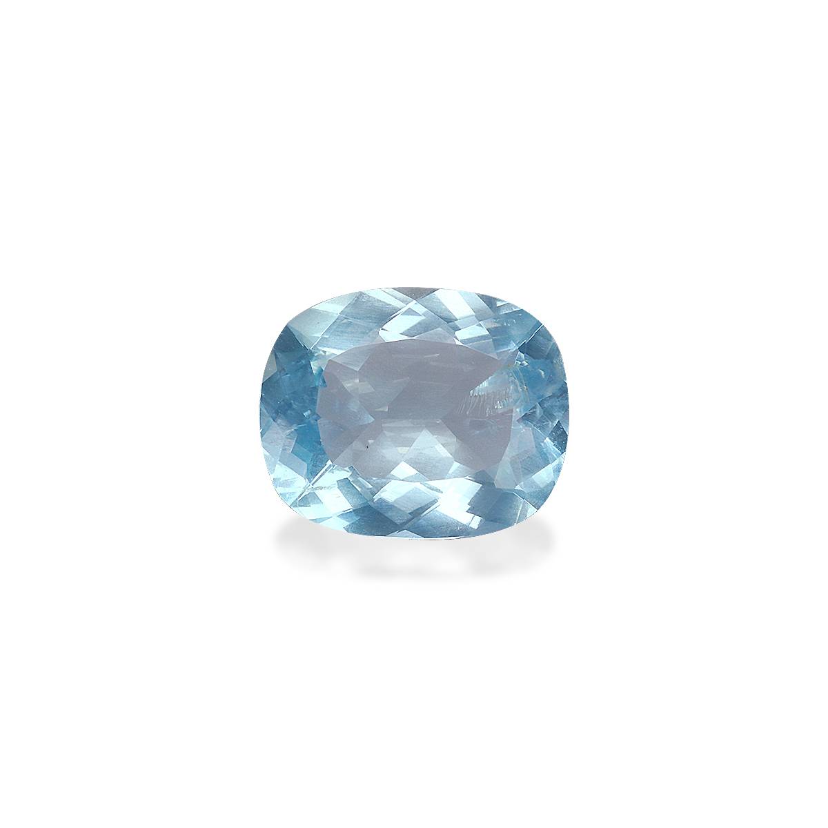baby blue aquamarine, 3.07ct cushion cut — main view