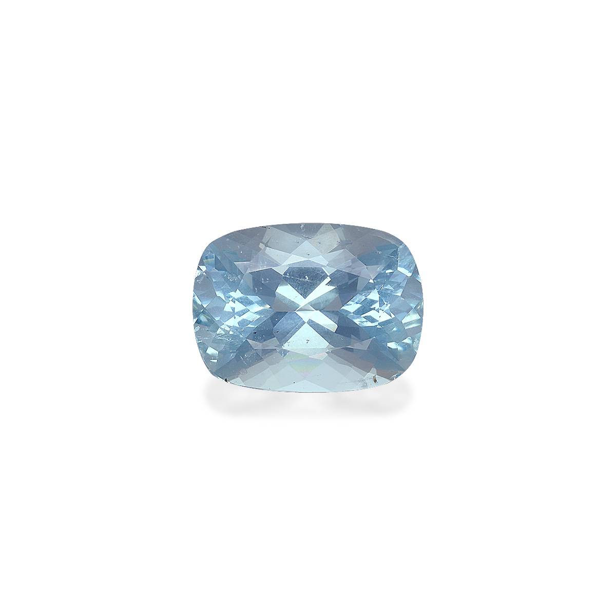 baby blue aquamarine, 11.48ct cushion cut — main view