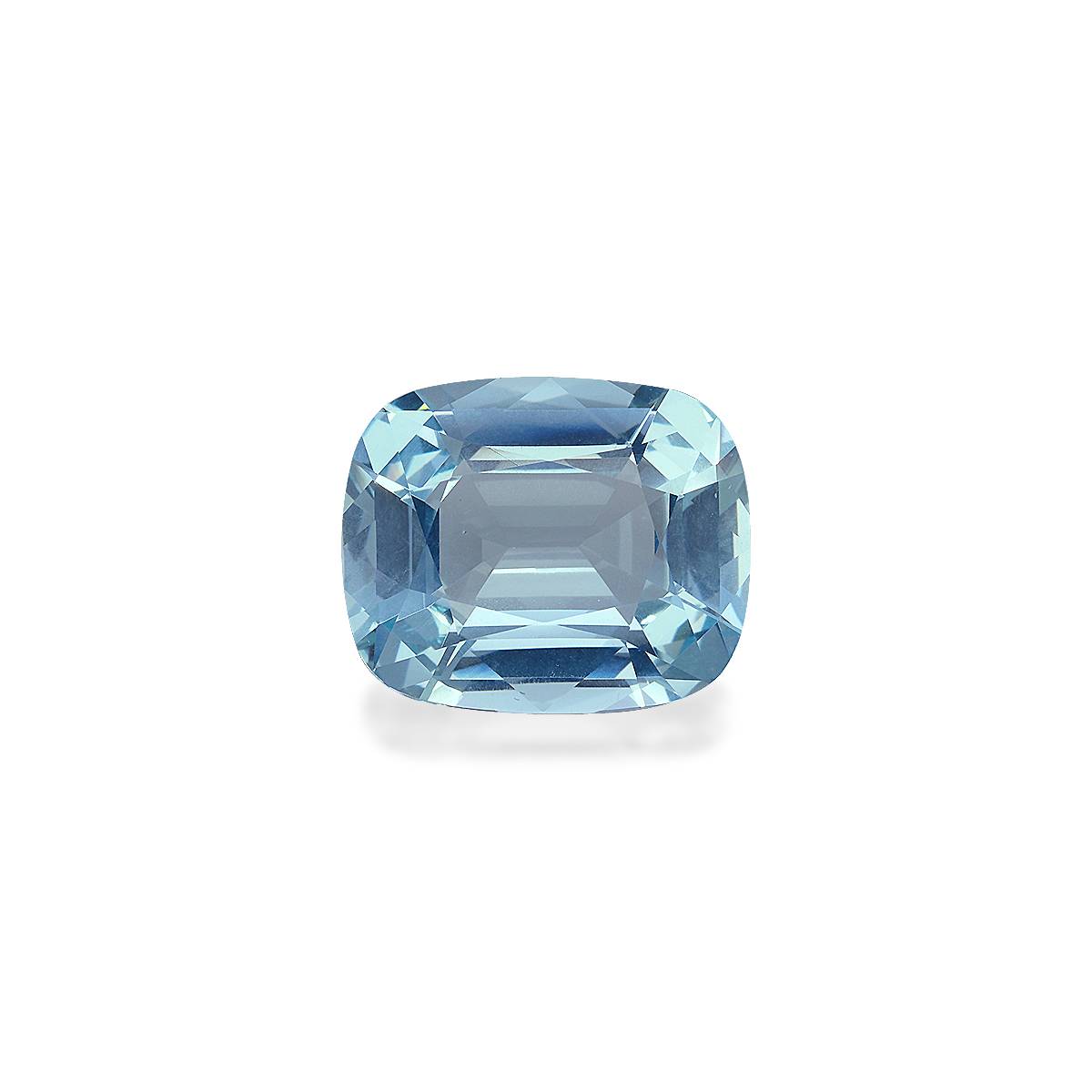 sky blue aquamarine, 30.02ct cushion cut — main view