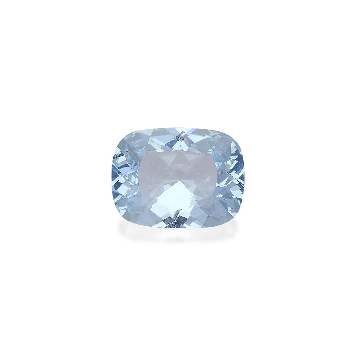 baby blue aquamarine, 11.06ct cushion cut — main view