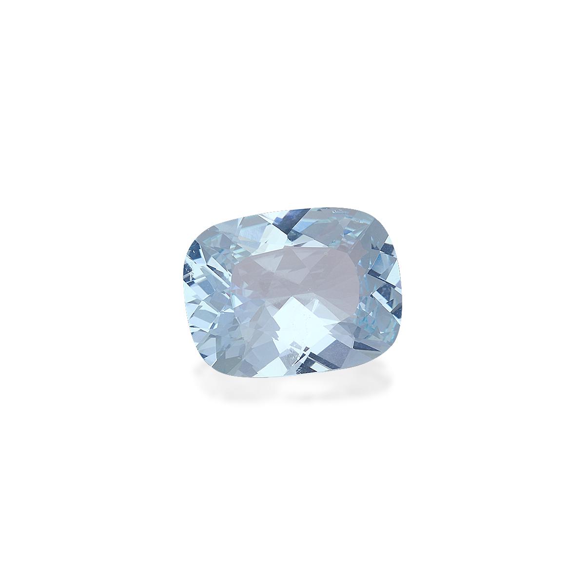 baby blue aquamarine, 11.06ct cushion cut — view 3