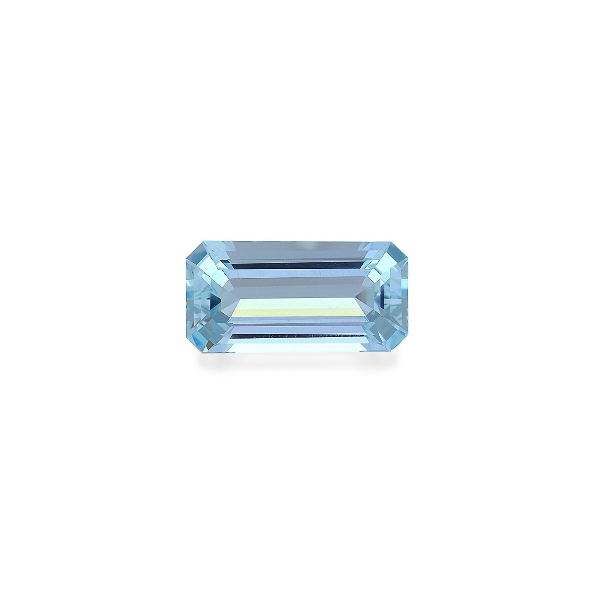 arctic blue aquamarine, 17.57ct rectangular cut — main view