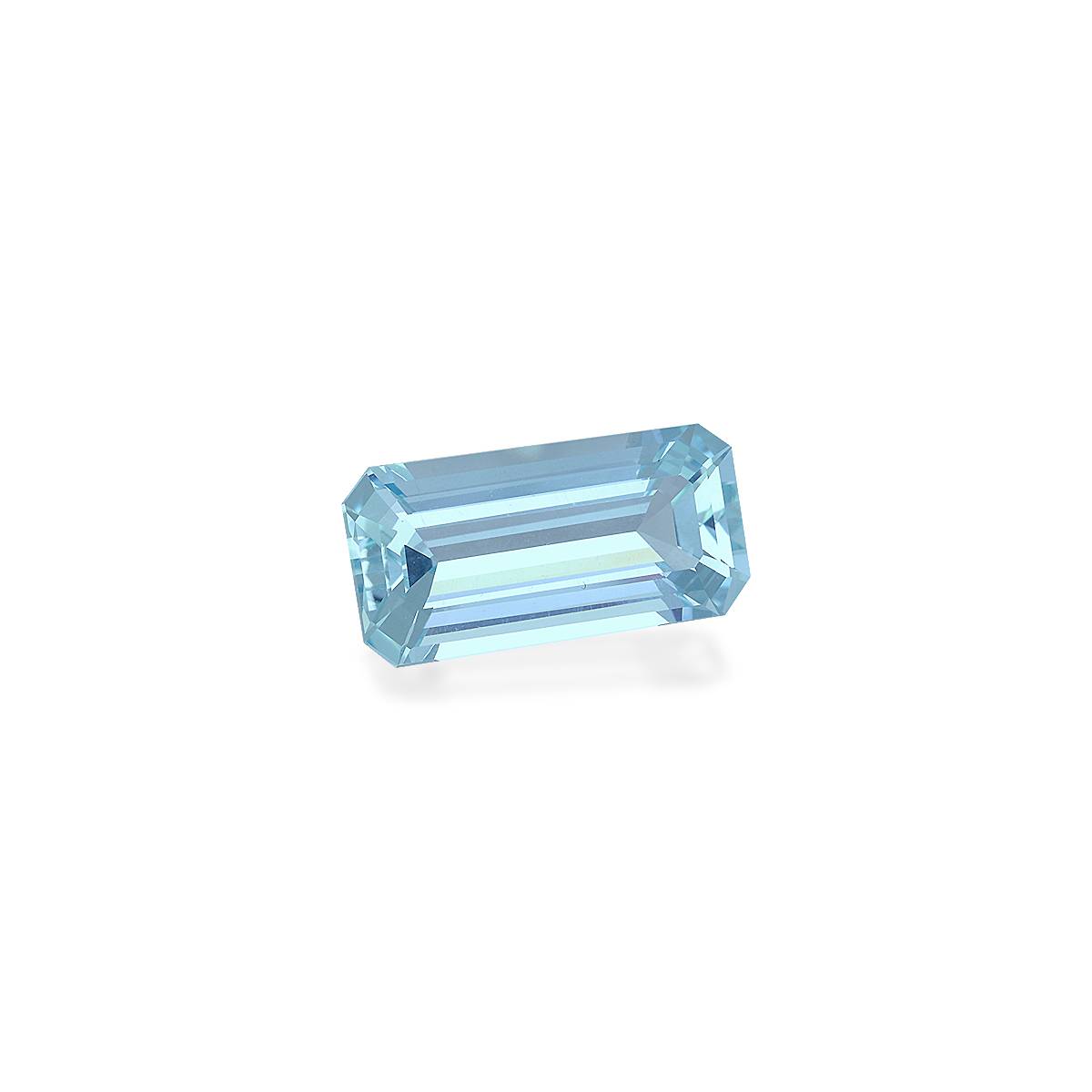 arctic blue aquamarine, 17.57ct rectangular cut — view 3