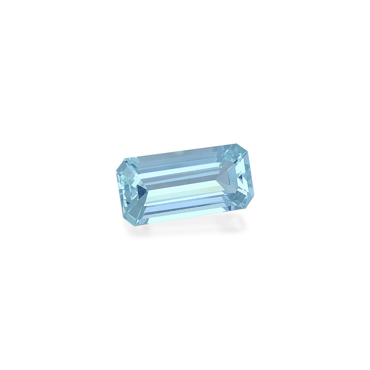 arctic blue aquamarine, 17.57ct rectangular cut — view 3