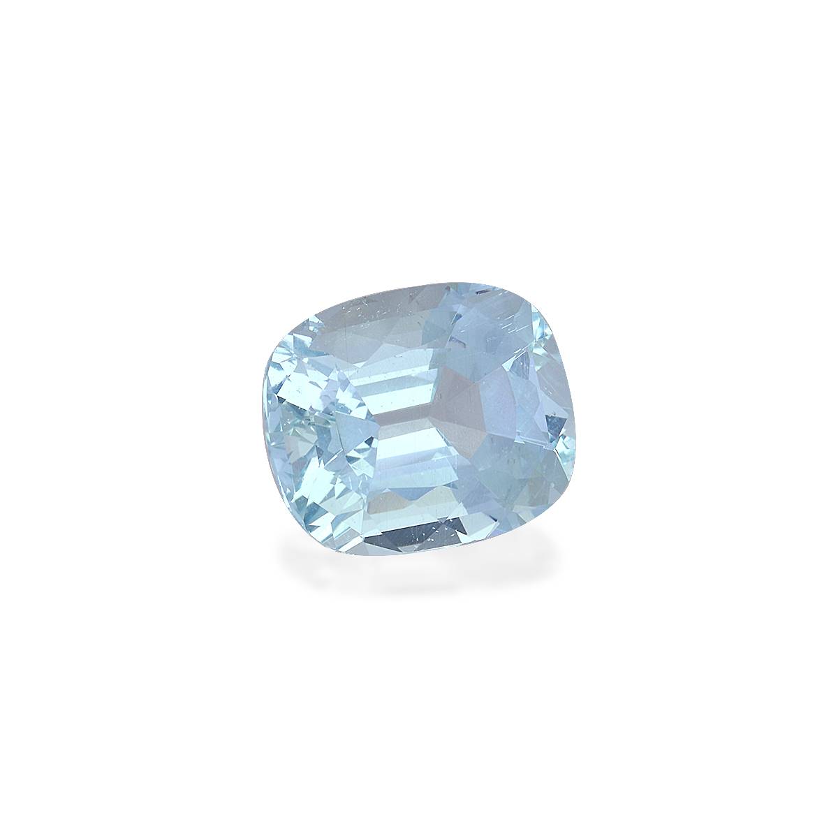 sky blue aquamarine, 6.75ct pear cut — view 3