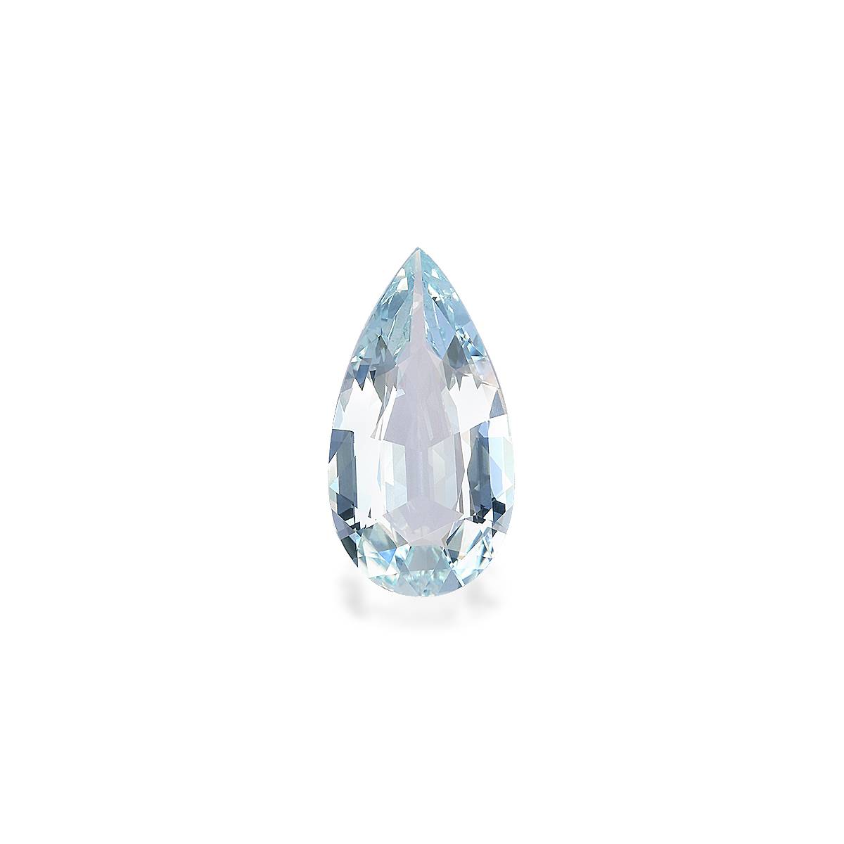 baby blue aquamarine, 6.52ct pear cut — main view
