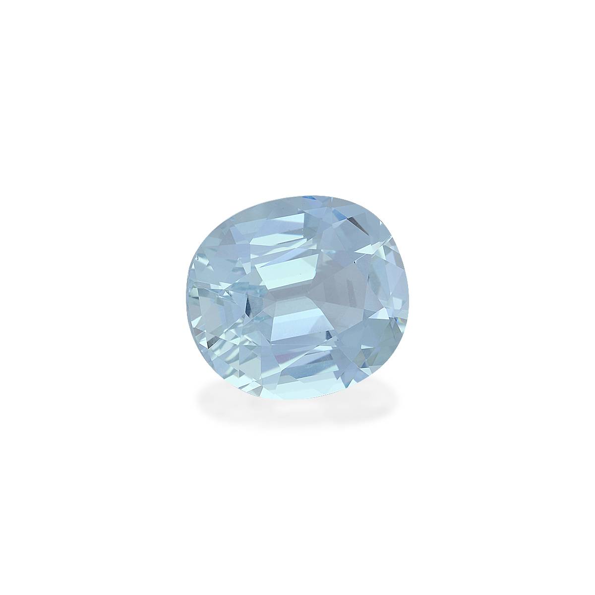baby blue aquamarine, 16.94ct oval cut — view 3