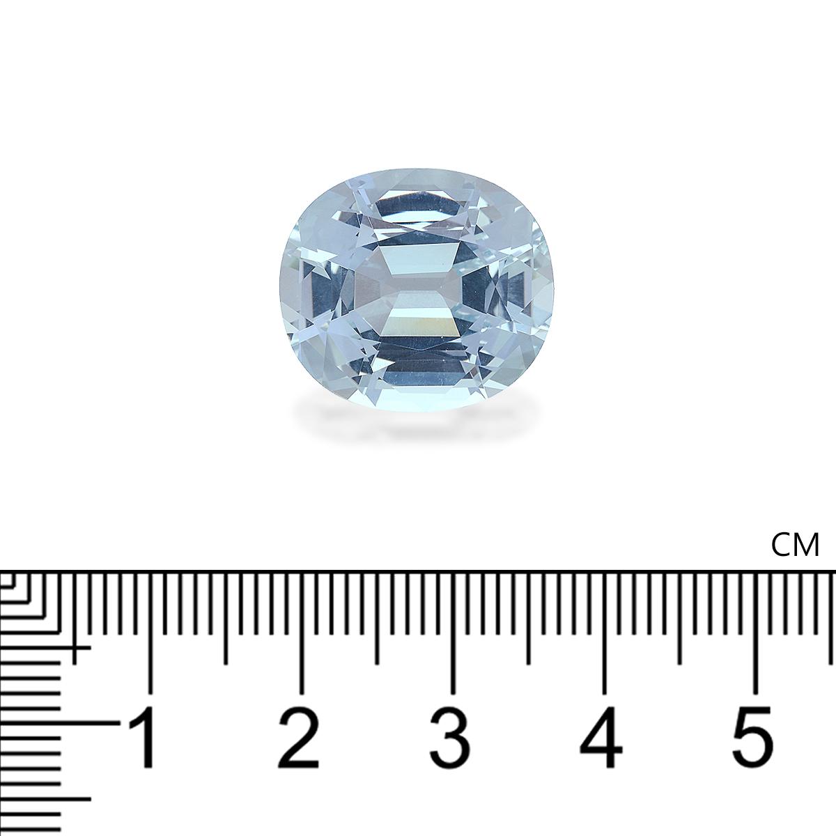 baby blue aquamarine, 16.94ct oval cut — view 4