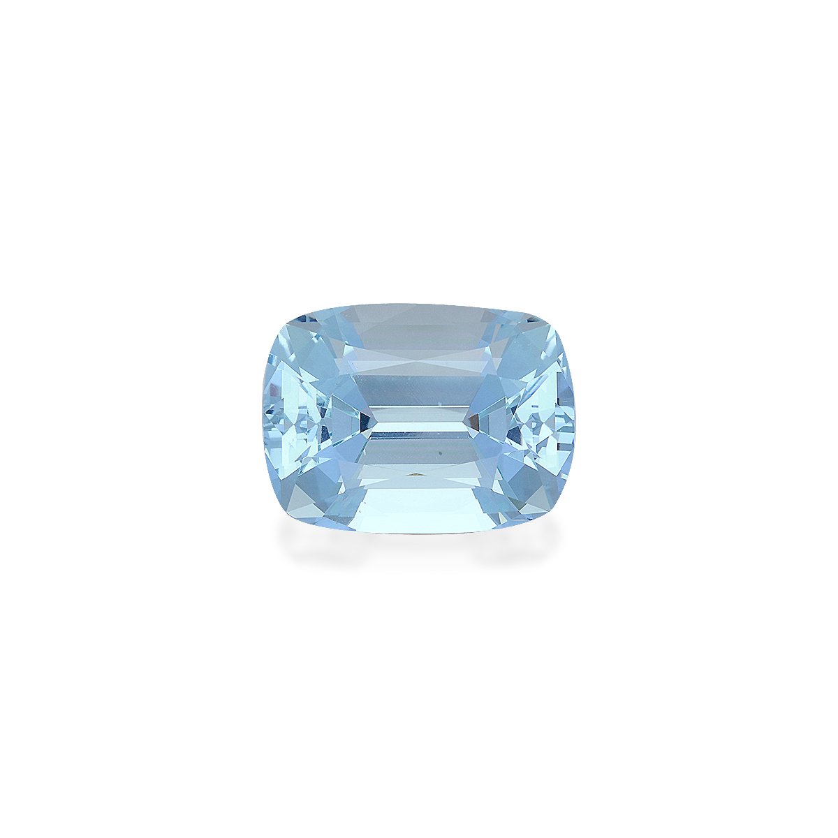 baby blue aquamarine, 19.28ct cushion cut — main view