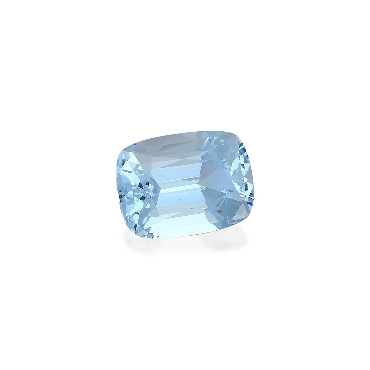baby blue aquamarine, 19.28ct cushion cut — view 3