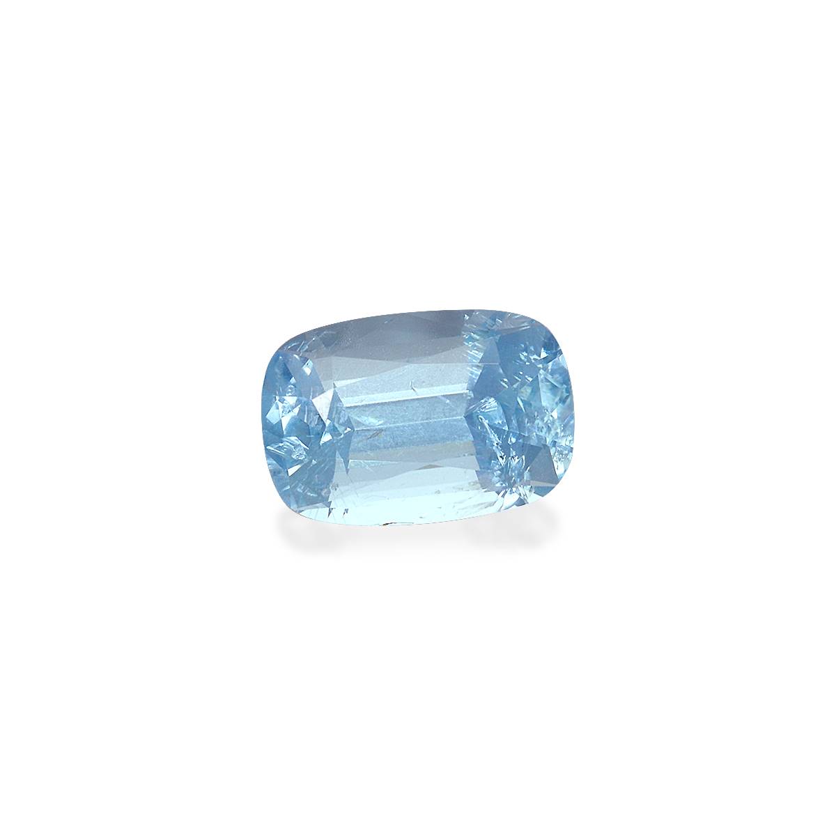 arctic blue aquamarine, 1.63ct cushion cut — view 3