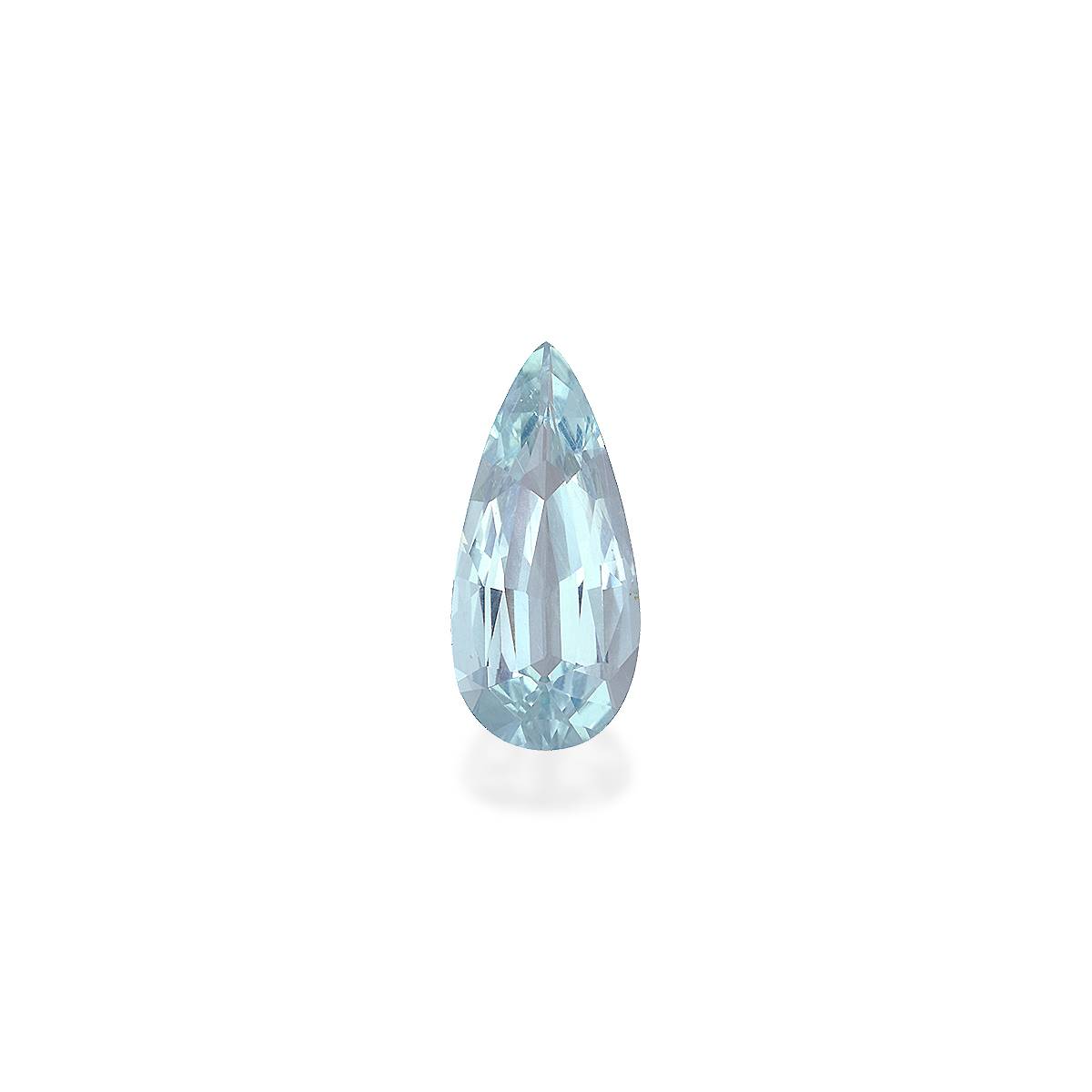 baby blue aquamarine, 3.23ct pear cut — main view
