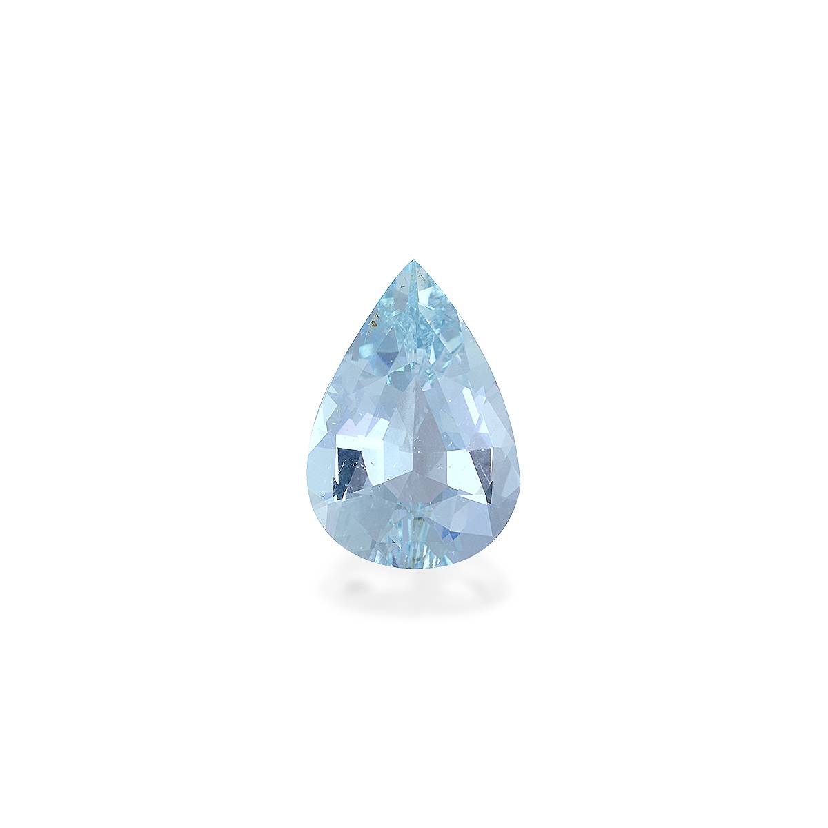 sky blue aquamarine, 5.66ct pear cut — main view