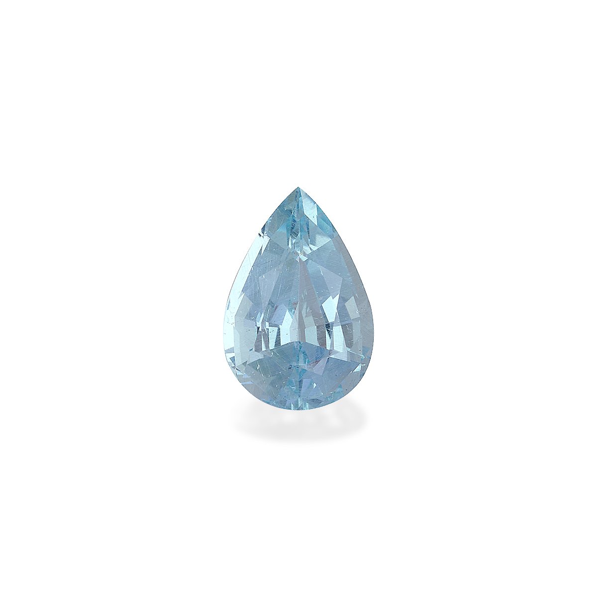 sky blue aquamarine, 14ct pear cut — main view