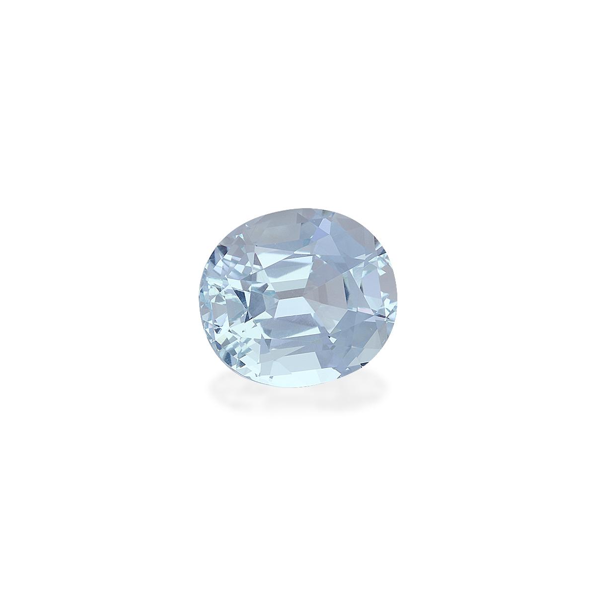 sky blue aquamarine, 14.87ct oval cut — view 3