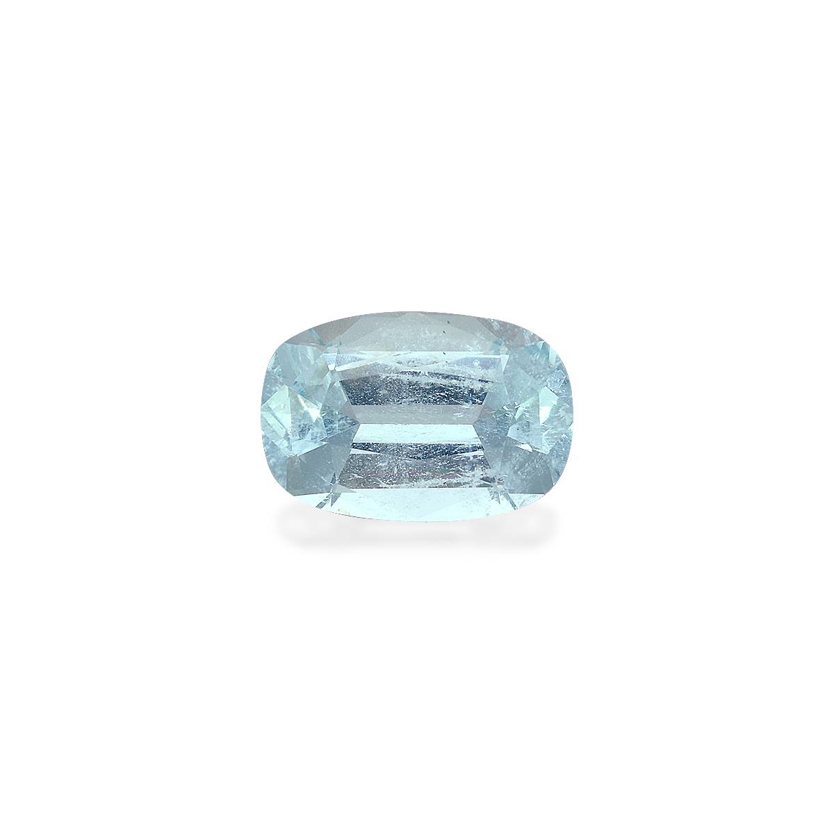 baby blue aquamarine, 3.11ct cushion cut — main view