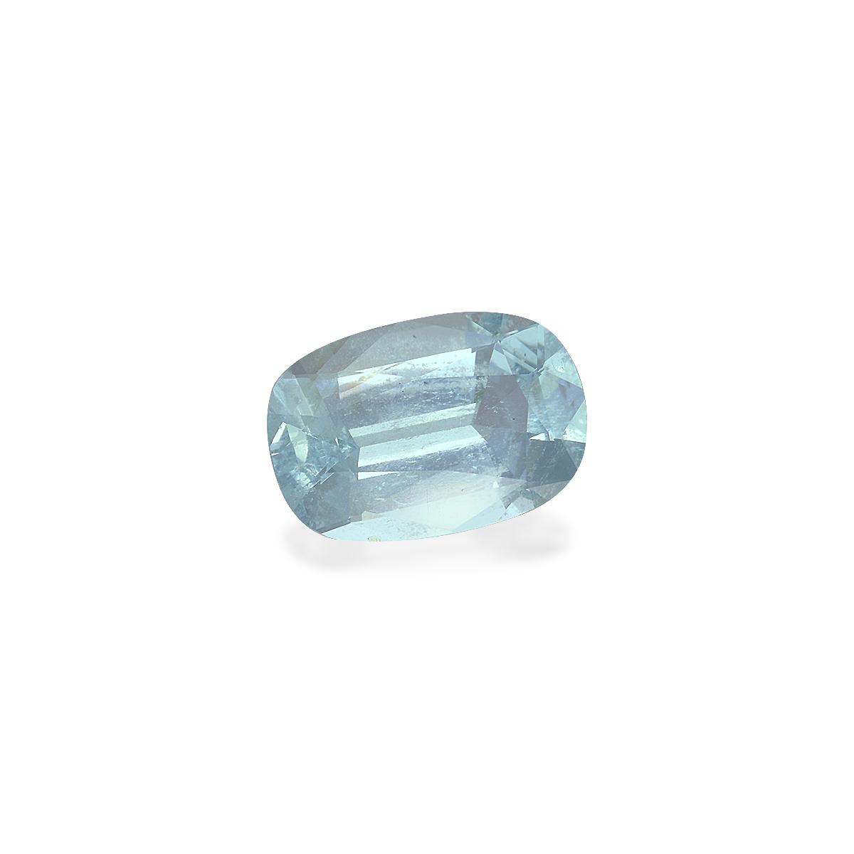 baby blue aquamarine, 3.11ct cushion cut — view 3
