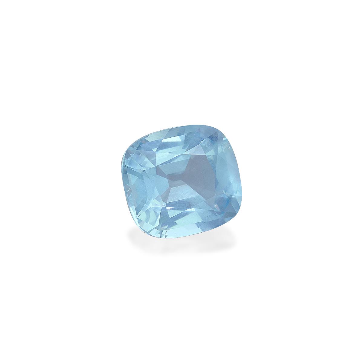baby blue aquamarine, 7.89ct cushion cut — view 3