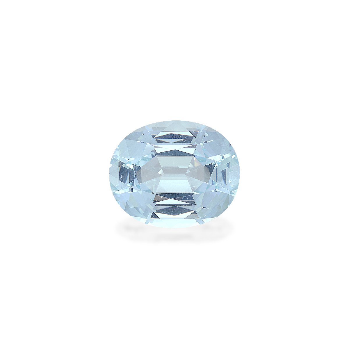 baby blue aquamarine, 13.16ct oval cut — main view