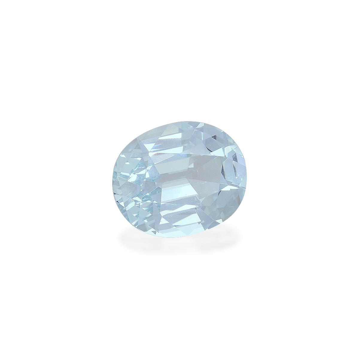 baby blue aquamarine, 13.16ct oval cut — view 3