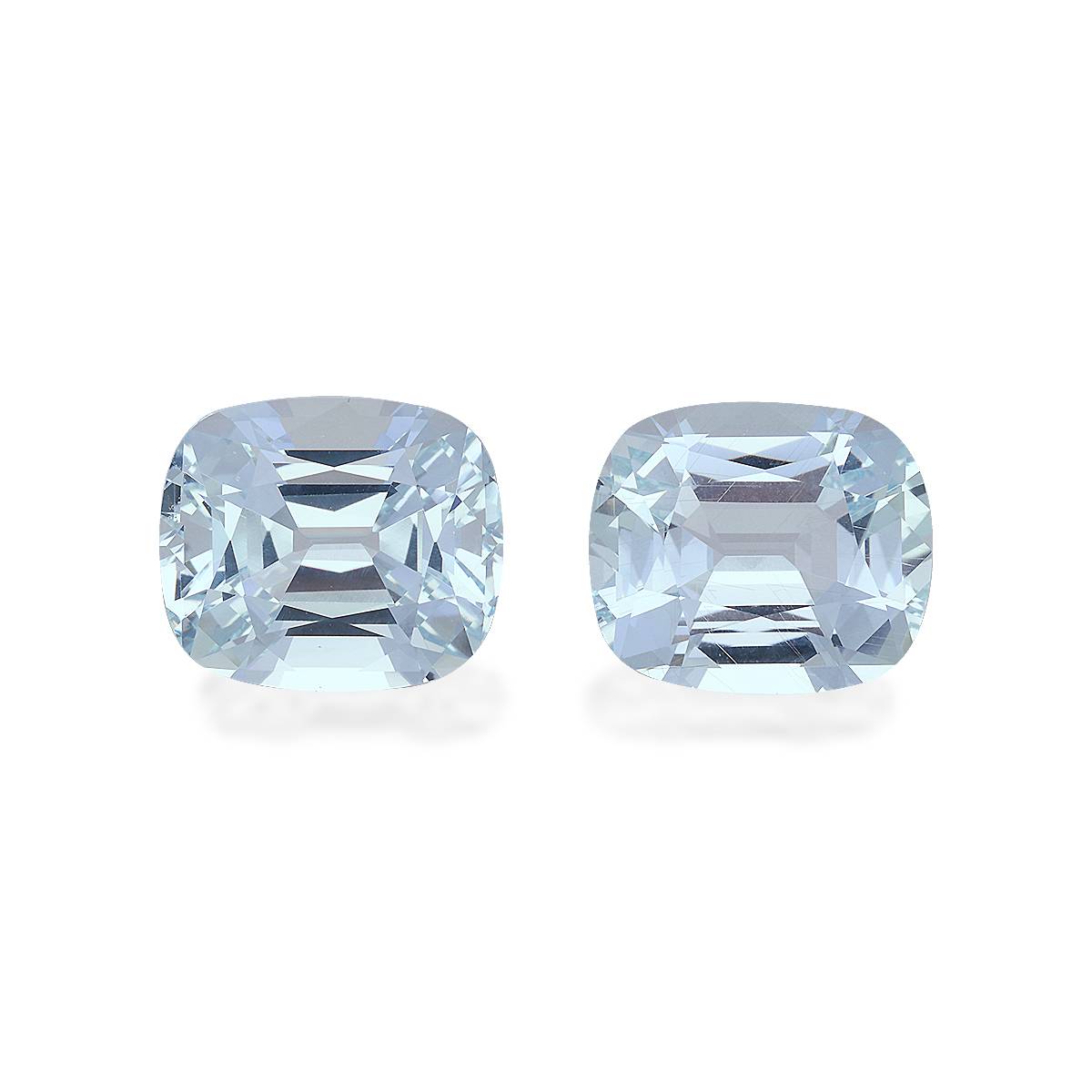 Sky Blue Aquamarine 18.55ct - 14x12mm Pair