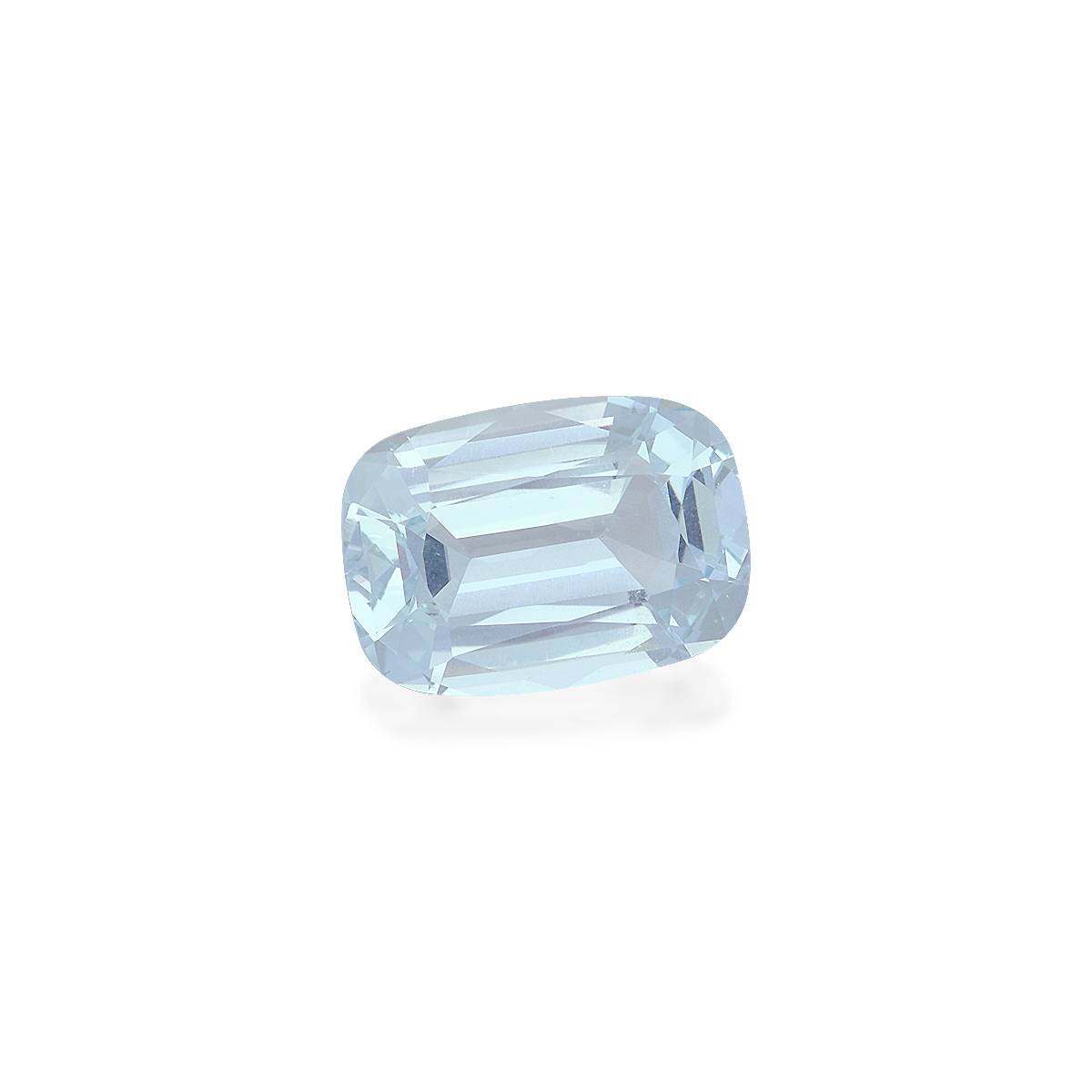baby blue aquamarine, 8.71ct cushion cut — view 3