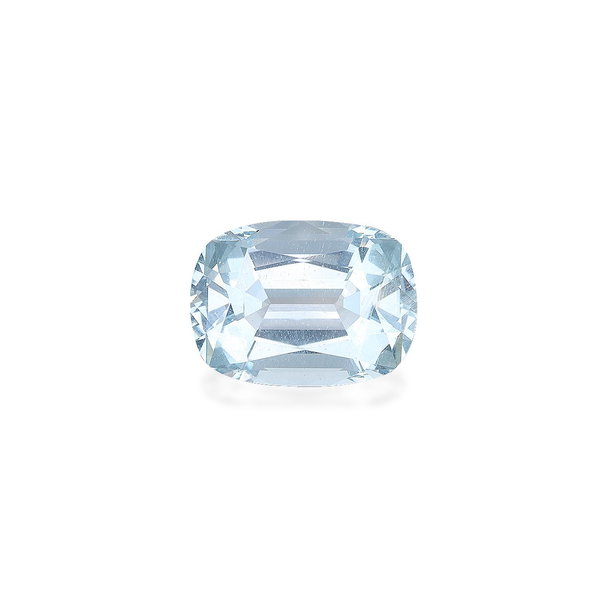 baby blue aquamarine, 9.73ct cushion cut — main view