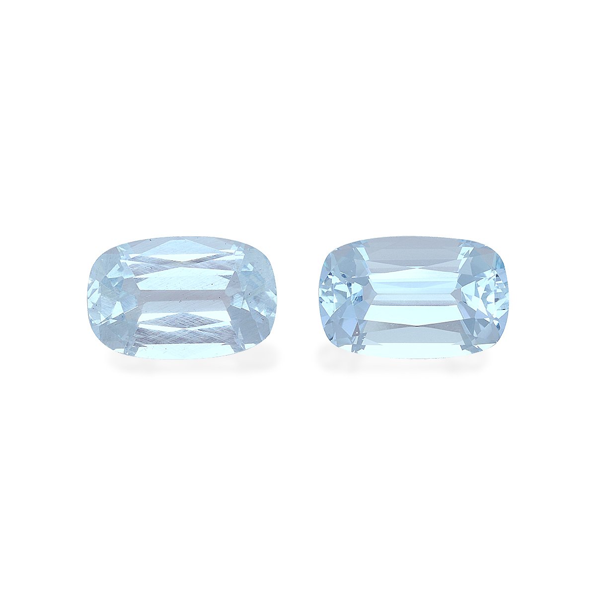 baby blue aquamarine, 7.38ct cushion cut — main view