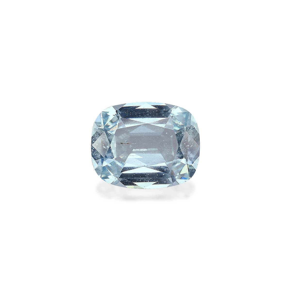 baby blue aquamarine, 2.28ct cushion cut — main view