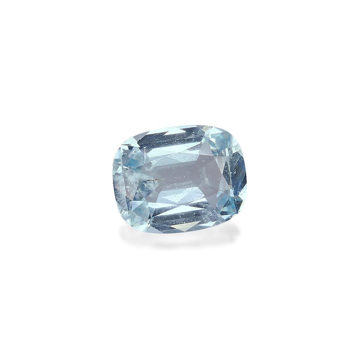 baby blue aquamarine, 2.28ct cushion cut — view 3