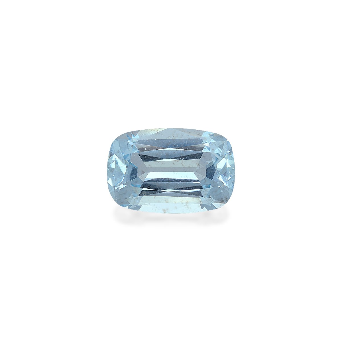 baby blue aquamarine, 8.64ct cushion cut — main view