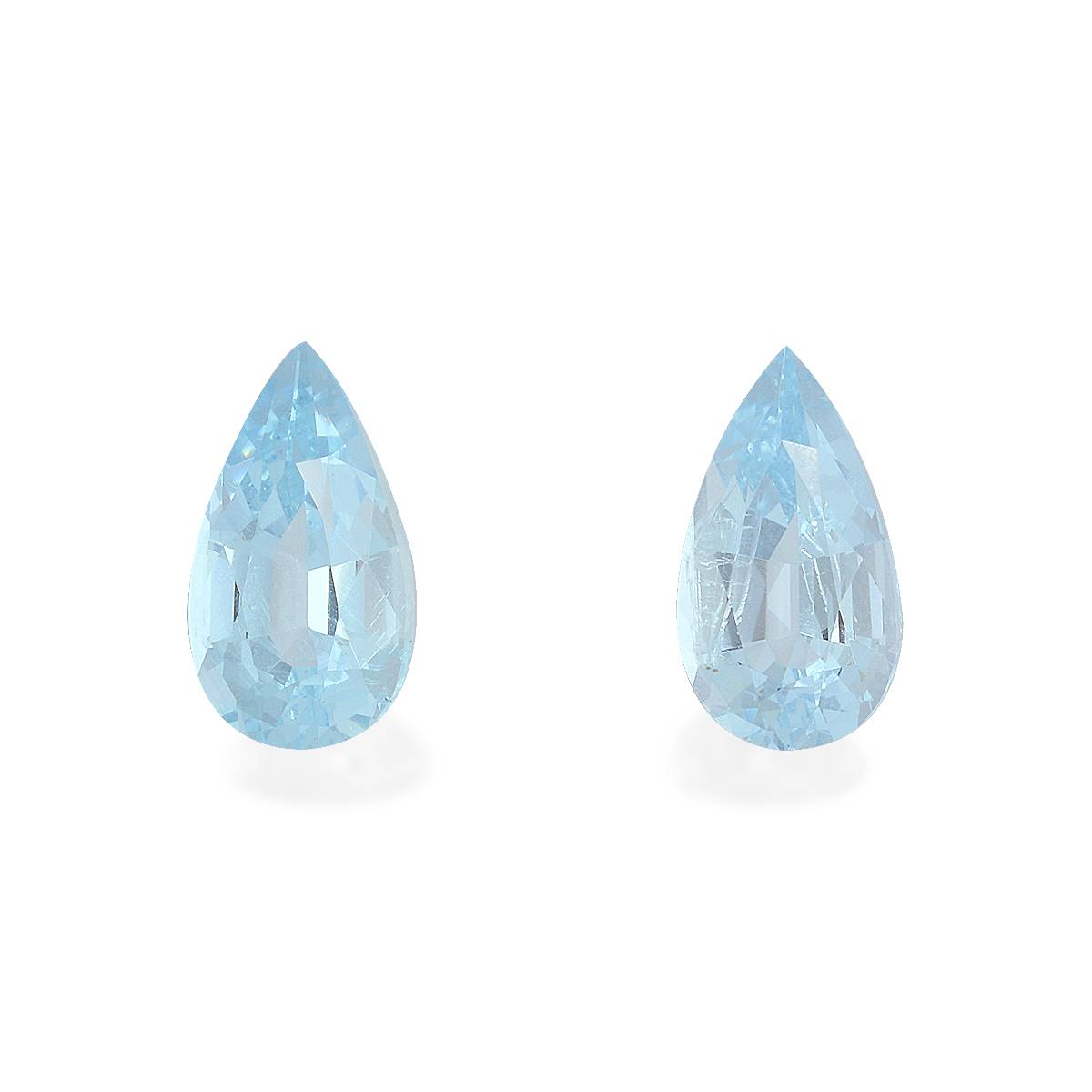 sky blue aquamarine, 4.15ct pear cut — main view