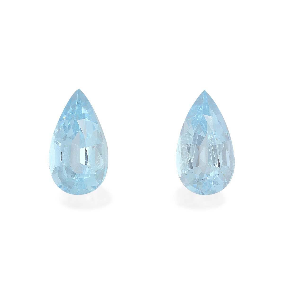 sky blue aquamarine, 4.15ct pear cut — main view