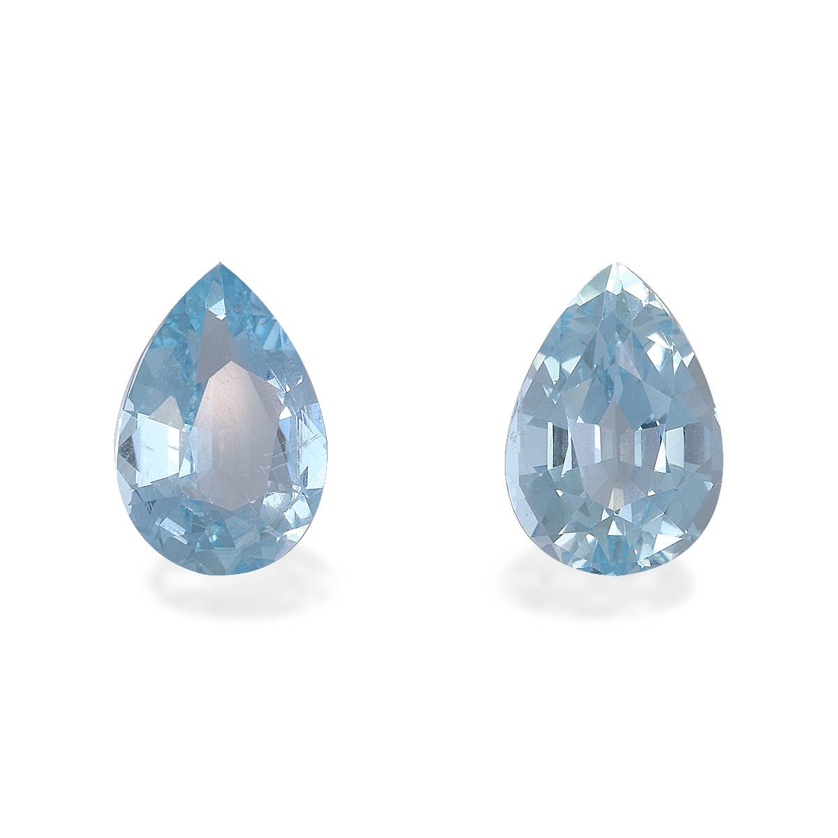 Santa Maria blue aquamarine, 5.09ct pear cut — main view