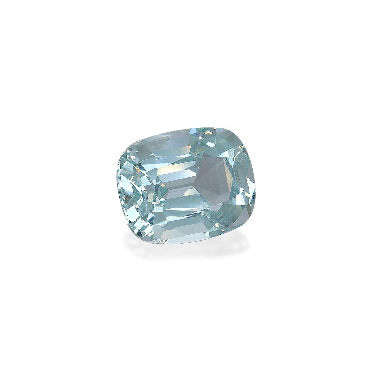 sky blue aquamarine, 25.46ct cushion cut — view 3