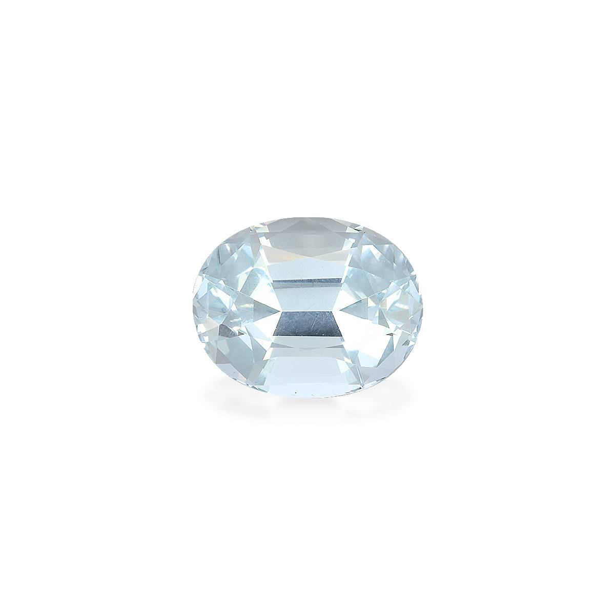 sky blue aquamarine, 18.51ct oval cut — main view