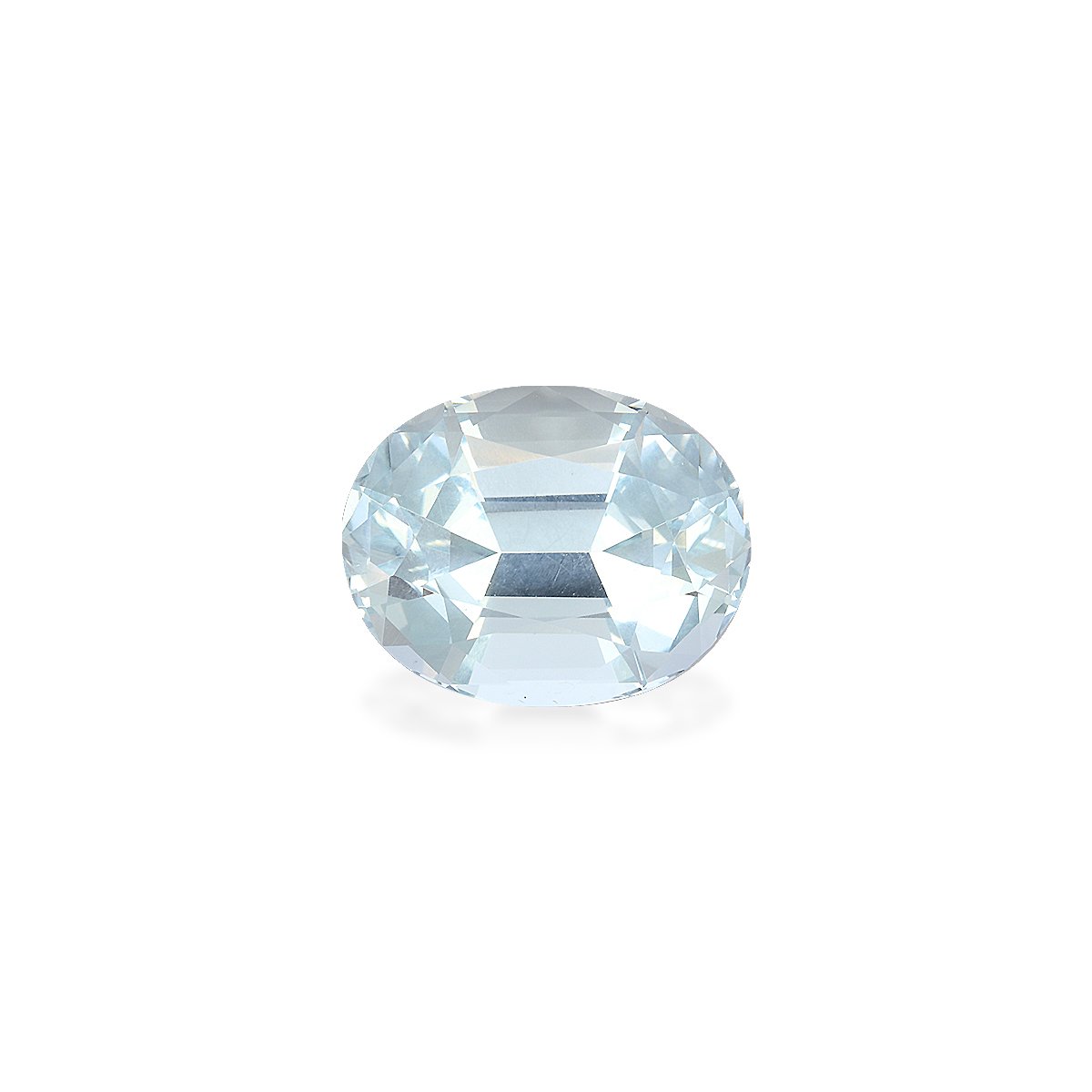 sky blue aquamarine, 18.51ct oval cut — main view