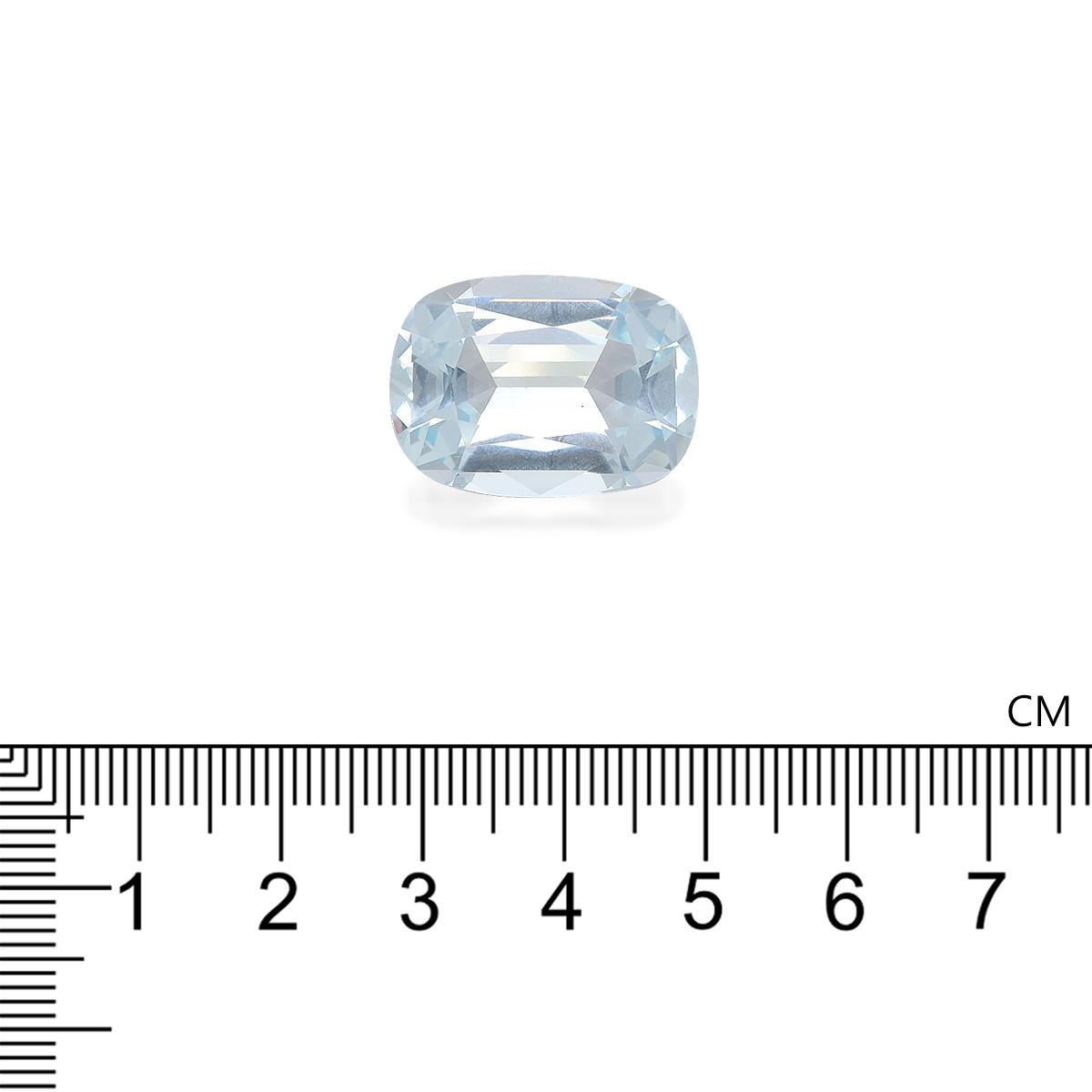 baby blue aquamarine, 21.16ct cushion cut — view 4