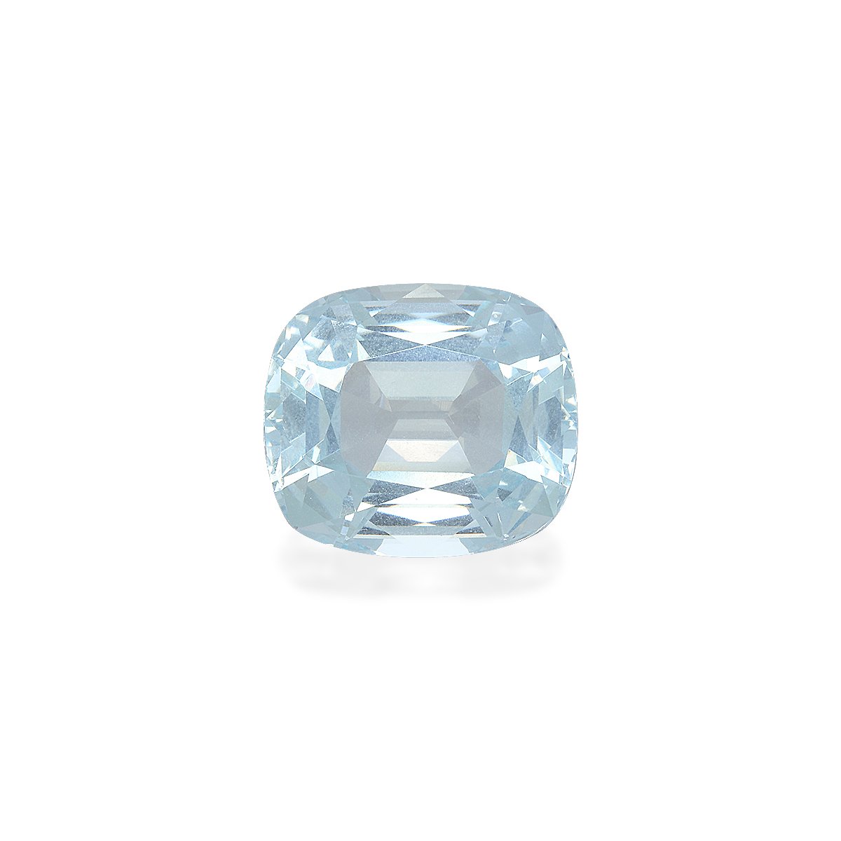 baby blue aquamarine, 17.25ct cushion cut — main view