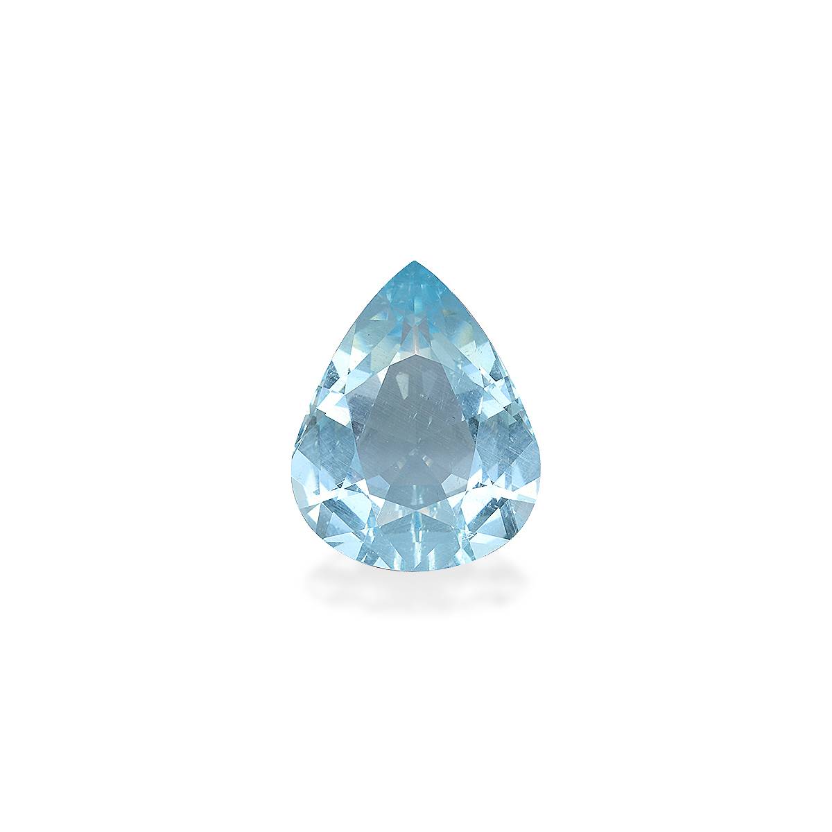 sky blue aquamarine, 43.72ct pear cut — main view
