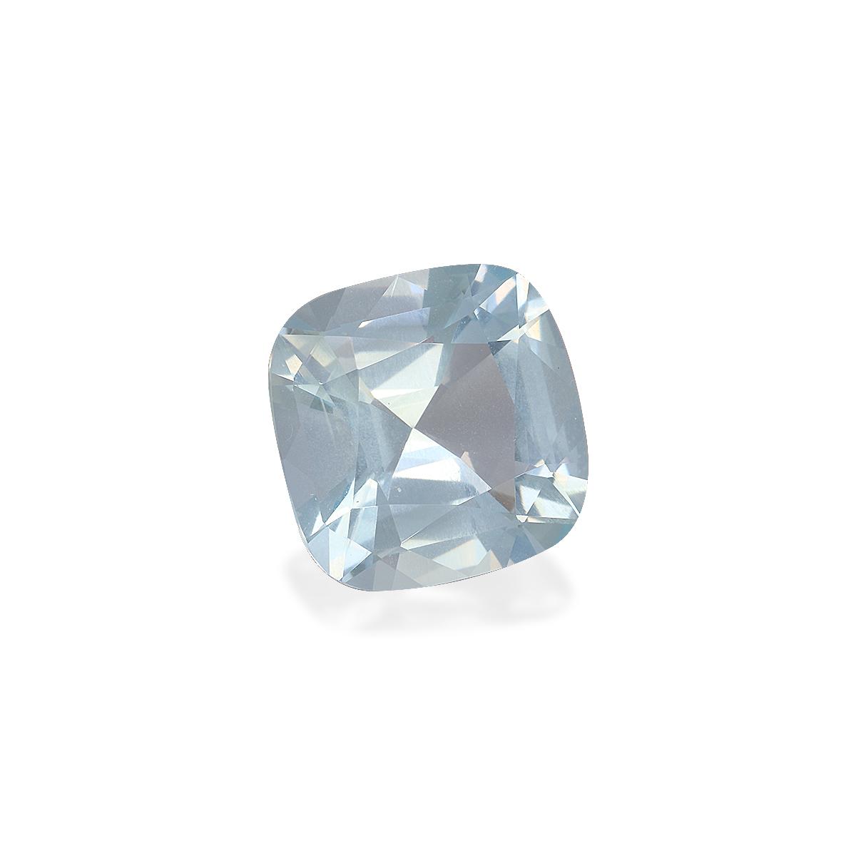 sky blue aquamarine, 13.56ct cushion cut — view 3