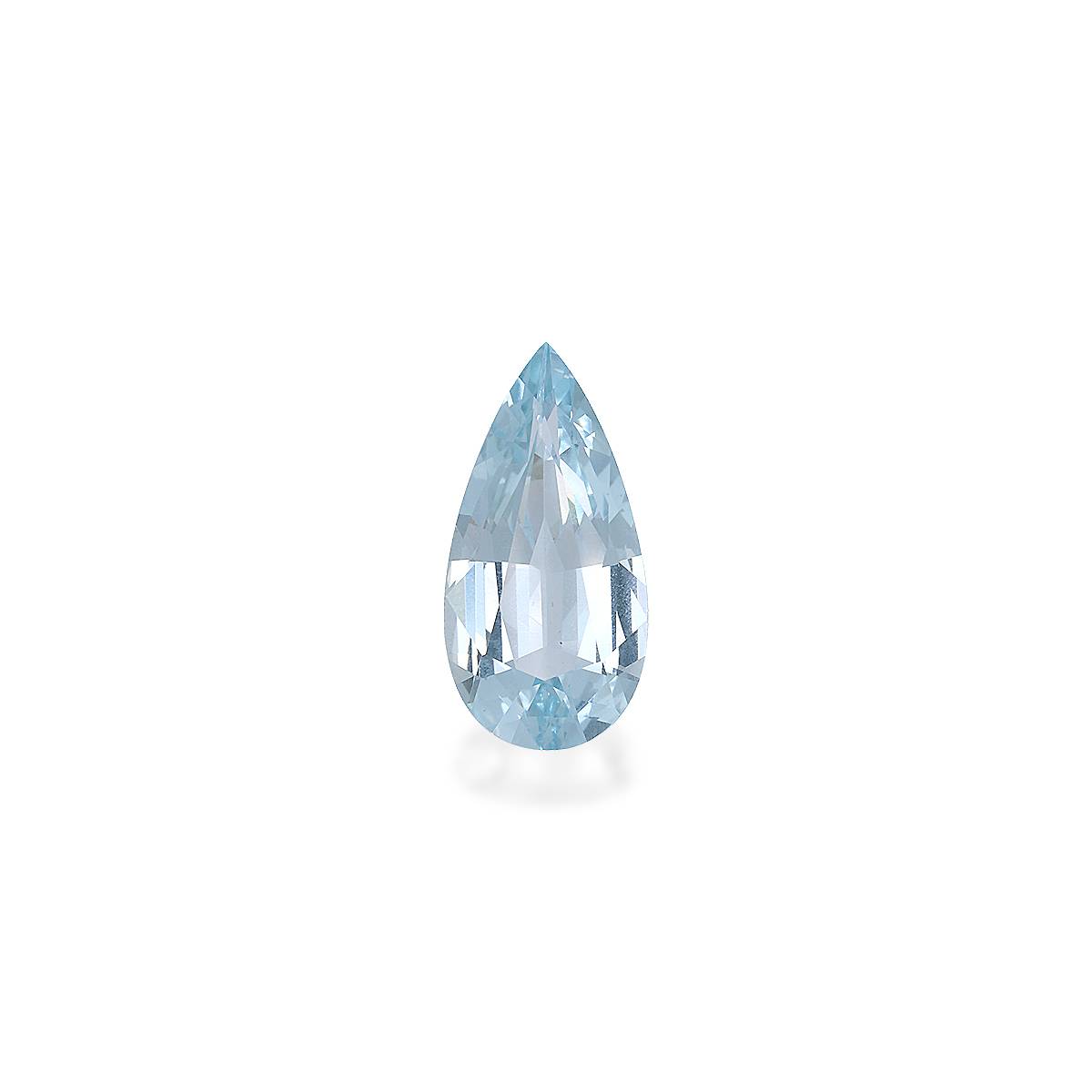 sky blue aquamarine, 4.43ct pear cut — main view
