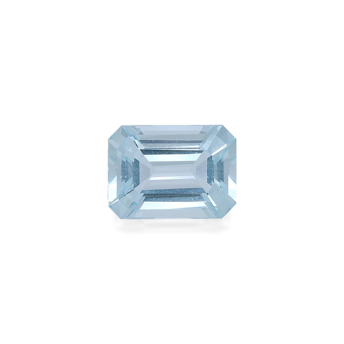 sky blue aquamarine, 4.53ct rectangular cut — main view